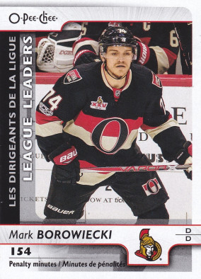 Hockey card Mark Borowiecki