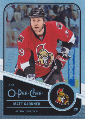 Hockey card Matt Carkner