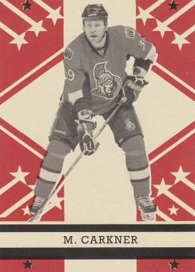 Hockey card Matt Carkner