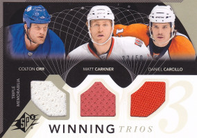 Hockey card Matt Carkner