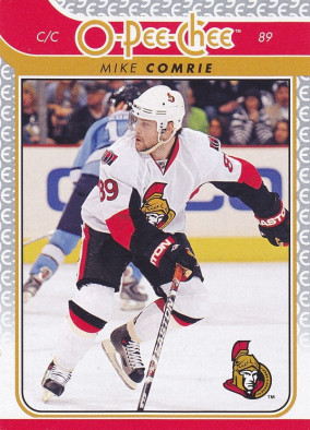 Hockey card Mike Comrie