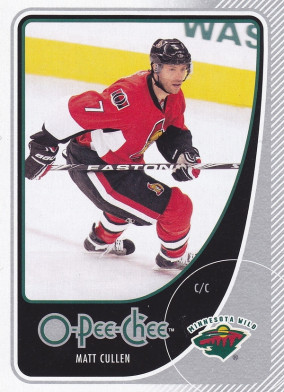 Hockey card Matt Cullen