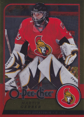 Hockey card Martin Gerber