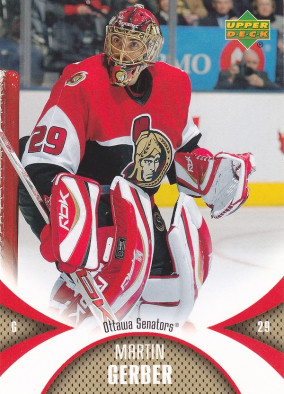 Hockey card Martin Gerber