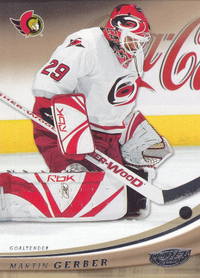 Hockey card Martin Gerber