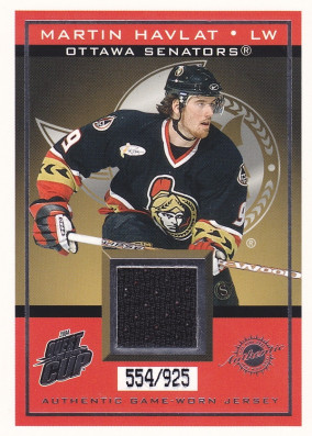 Hockey card Martin Havlat