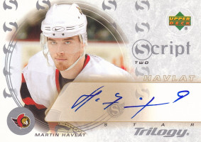 Hockey card Martin Havlat