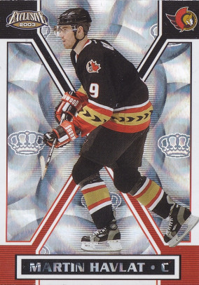 Hockey card Martin Havlat