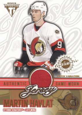 Hockey card Martin Havlat