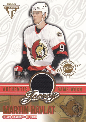 Hockey card Martin Havlat