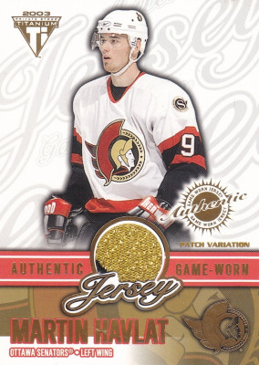Hockey card Martin Havlat