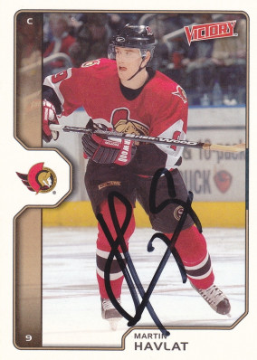 Hockey card Martin Havlat