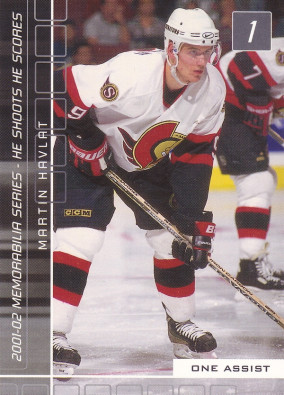 Hockey card Martin Havlat