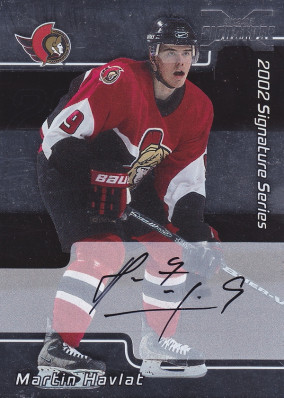 Hockey card Martin Havlat