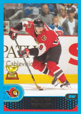 Hockey card Martin Havlat