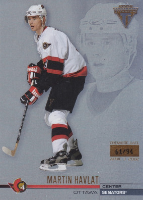 Hockey card Martin Havlat