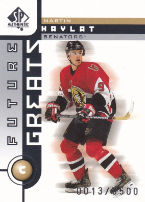 Hockey card Martin Havlat