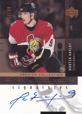 Hockey card Martin Havlat