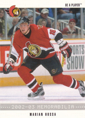Hockey card Marian Hossa