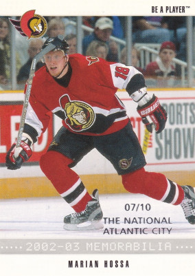Hockey card Marian Hossa