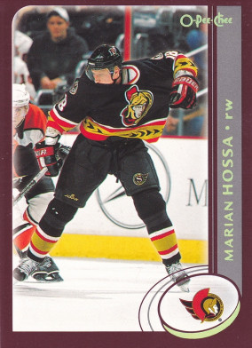 Hockey card Marian Hossa