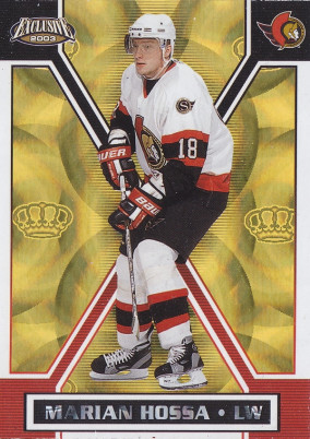 Hockey card Marian Hossa