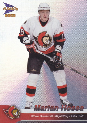 Hockey card Marian Hossa