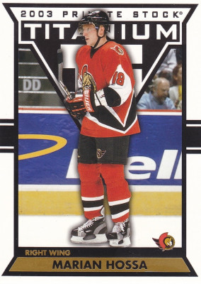 Hockey card Marian Hossa