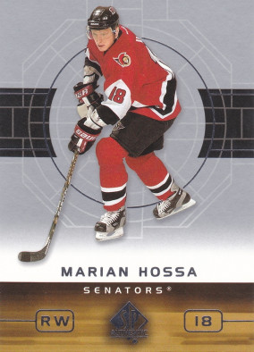 Hockey card Marian Hossa