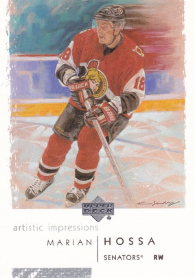 Hockey card Marian Hossa