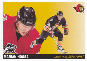 Hockey card Marian Hossa