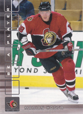 Hockey card Marian Hossa