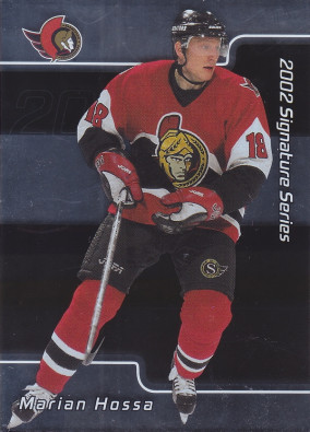 Hockey card Marian Hossa