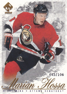 Hockey card Marian Hossa