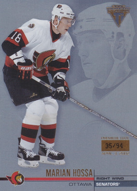 Hockey card Marian Hossa