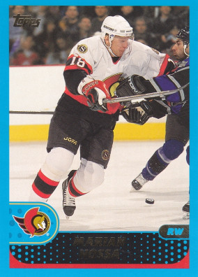 Hockey card Marian Hossa