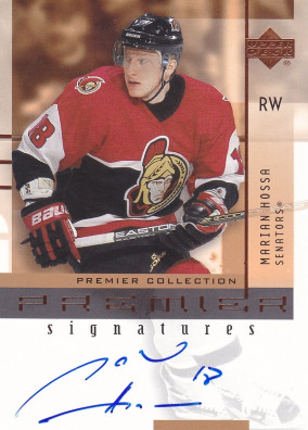 Hockey card Marian Hossa