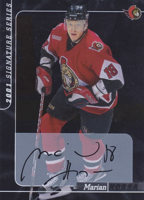 Hockey card Marian Hossa