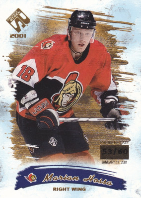 Hockey card Marian Hossa