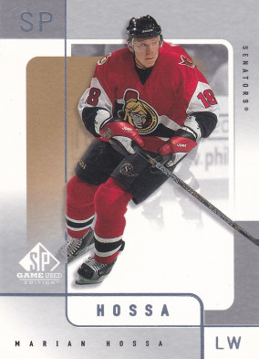 Hockey card Marian Hossa