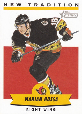 Hockey card Marian Hossa