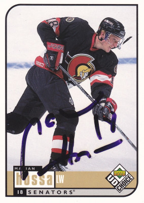 Hockey card Marian Hossa
