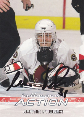 Hockey card Martin Prusek