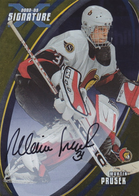 Hockey card Martin Prusek