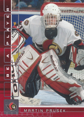 Hockey card Martin Prusek