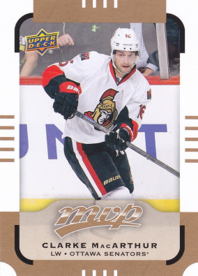 Hockey card Clarke MacARTHUR
