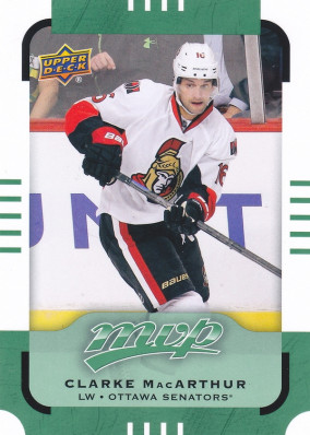 Hockey card Clarke MacARTHUR