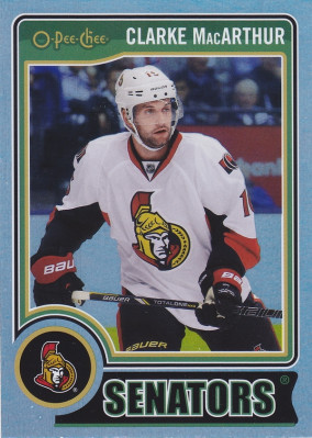 Hockey card Clarke MacARTHUR