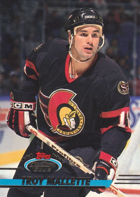 Hockey card Troy Mallette