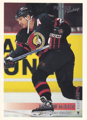Hockey card Andrew McBain